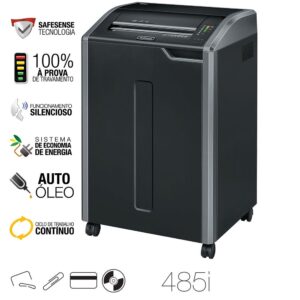 Fragmentadora de Uso Contínuo 485-I Fellowes 41 Folhas em Tiras