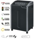 Fragmentadora Fellowes 485 CI Uso Contínuo 28 Folhas/vez Lixeira 142 Litros