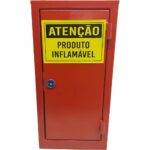 Armário Corta-Fogo para Inflamáveis Pequeno 80X40X35 CM