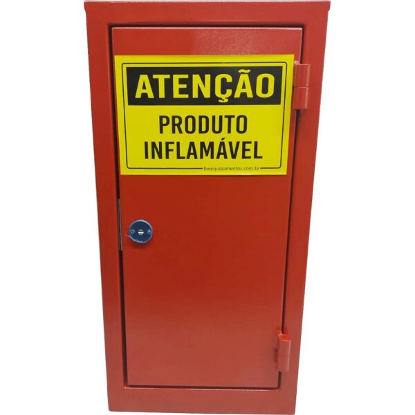 Armário Corta-Fogo para Inflamáveis Pequeno 80X40X35 CM